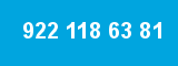 922 118 63 81